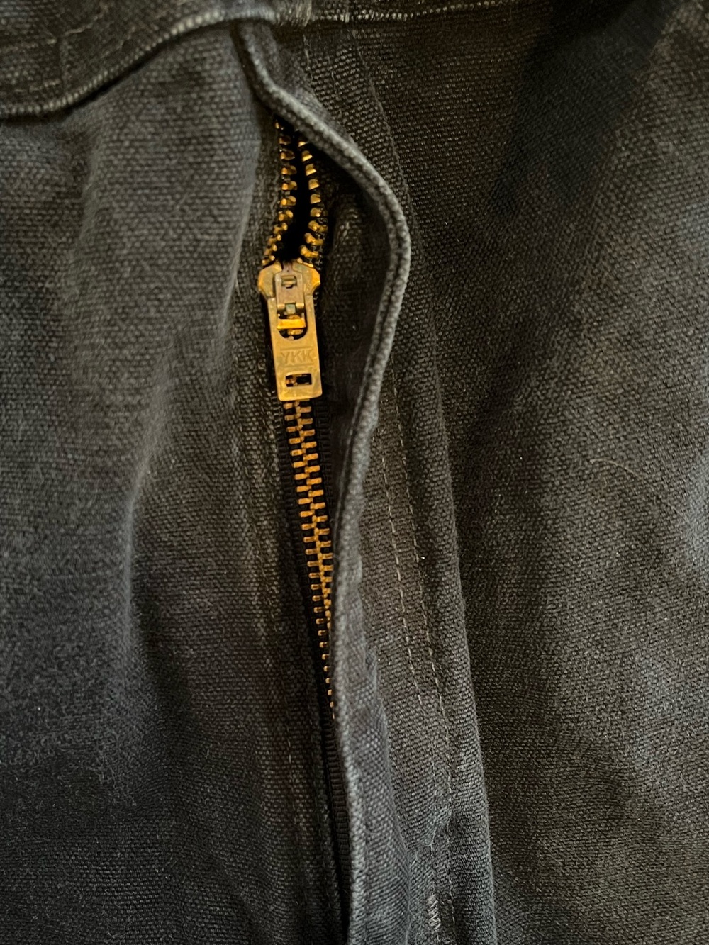 Carhartt Vintage R01 Black Double Knee Bib Overalls Cotton 30/28 Men - Picture 11 of 13